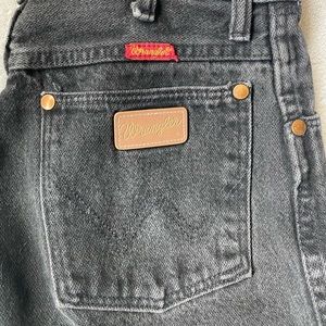 High waisted wrangler pants